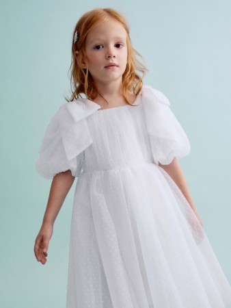 нарядное пышное платье для девочек фотография