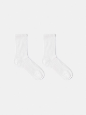 носки ажурные средней высоты фотография