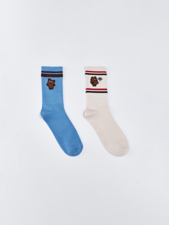 носки детские с принтом   x союзмультфильм - детская одежда, обувь и аксессуары для всех возрастов российская 