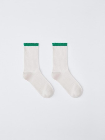 носки с фигурной окантовкой фотография