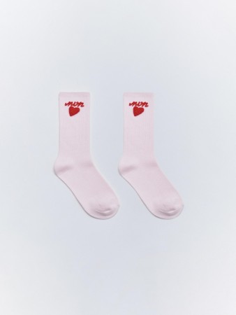 носки с объемным патчем - женские носки дорогие 