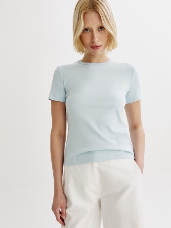 облегающая футболка кира - женская одежда российская 