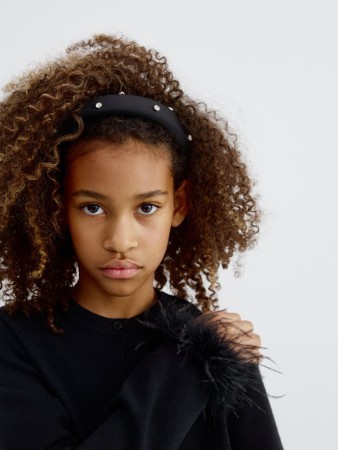 ободок с бусинами для девочек - детские аксессуары для волос sela 