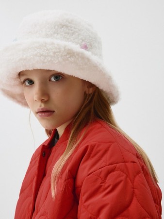 панама из искусственного меха для девочек - детская одежда, обувь и аксессуары для всех возрастов для детей 