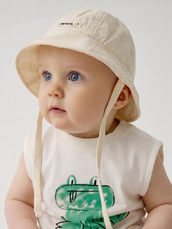 панама с завязками для малышей - аксессуары хлопковые 