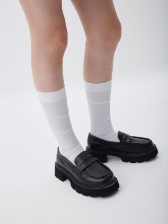 пенни-лоферы из натуральной кожи для девочек - детская одежда, обувь и аксессуары для всех возрастов кожаная 