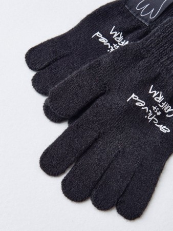 перчатки с принтом для мальчиков из коллекции  archive - детская одежда, обувь и аксессуары тонкая 