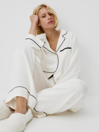 пижама из сатина - женская одежда сатиновая 