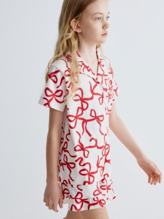 пижама с принтом для девочек - домашняя одежда