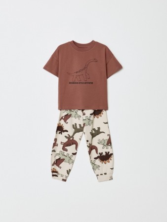 пижама с принтом для мальчиков - детская одежда российская 