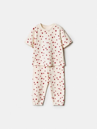 пижама с принтом для малышей - детские пижамы для малышей 