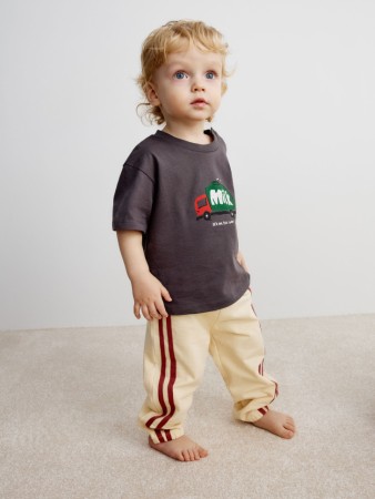 пижама с принтом для малышей - домашняя одежда для малышей российская 