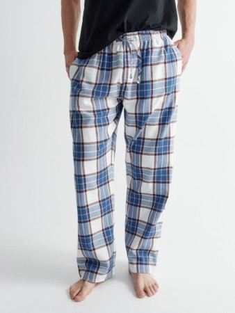 пижамные брюки из фланели в клетку - домашняя одежда