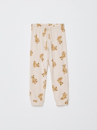 пижамные брюки с принтом для девочек - детская домашняя одежда