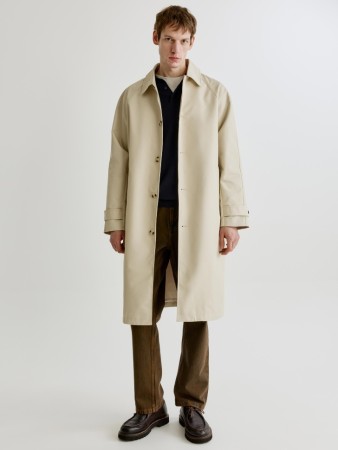 плащ из водоотталкивающей ткани - мужские пальто и плащи с манжетами 