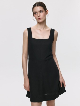 платье из вискозы и льна - женские платья и сарафаны sela 