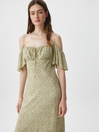 платье миди из вискозы - женские платья-миди недорогие 