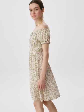 платье мини из вискозы - платья-мини женские 