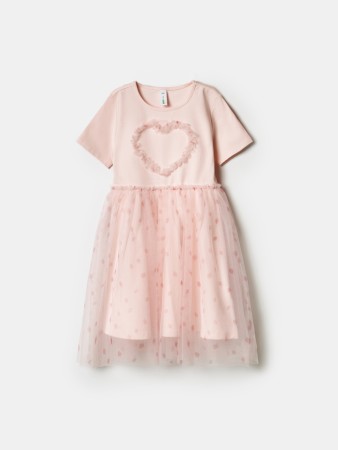 платье с юбкой из сетки для девочек фотография