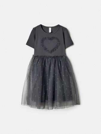 платье с юбкой из сетки для девочек фотография