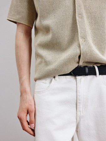 плетеный ремень - аксессуары плетеные 