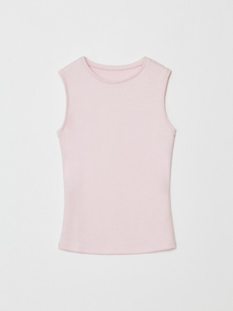 плотный топ из мягкого трикотажа фотография