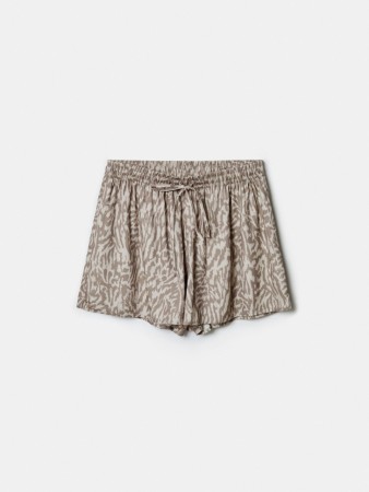 пляжные шорты с принтом из вискозы фотография