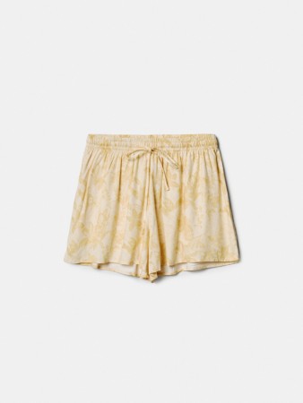 пляжные шорты с принтом из вискозы фотография