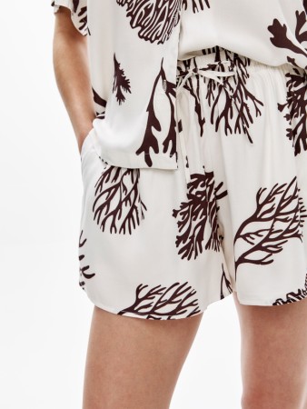 пляжные шорты с принтом из вискозы фотография