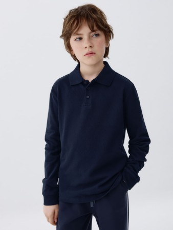 поло с длинным рукавом для мальчиков - детская одежда, обувь и аксессуары для всех возрастов для школы 