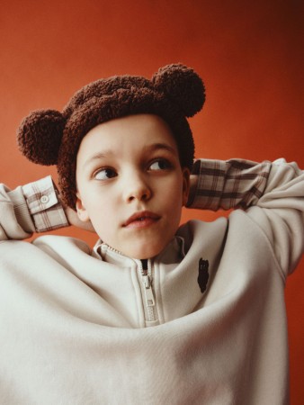 повязка на голову с ушками детская фотография