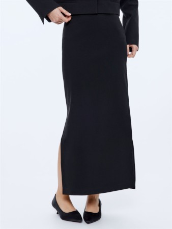 прямая юбка из костюмной ткани - женские юбки российские 