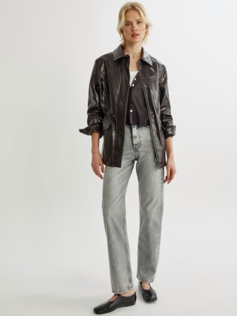 прямые джинсы на высокий рост из органического хлопка - женские джинсы