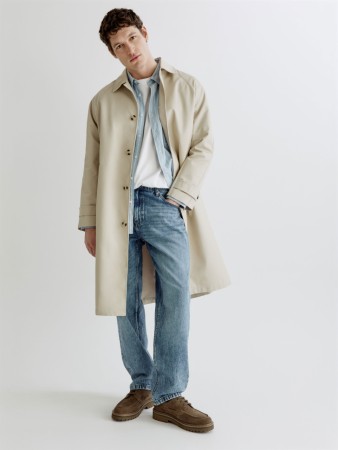 прямые джинсы со средней посадкой - мужская одежда джинсовая 