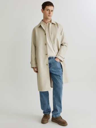 прямые джинсы со средней посадкой - мужская одежда, обувь и аксессуары джинсовая 