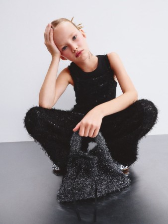 пушистая сумка для девочек фотография