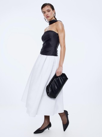 пышная миди юбка фотография