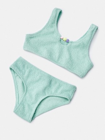 раздельный купальник с декором для девочек - детская одежда, обувь и аксессуары для всех возрастов российская 