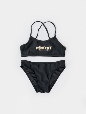 раздельный купальник с принтом для девочек фотография