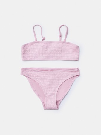 раздельный купальник со съемными бретелями для девочек фотография