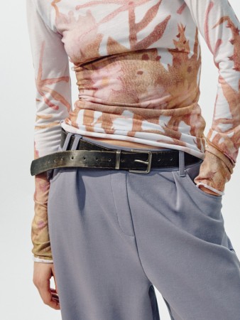 ремень из экокожи с потертостями из линейки  young - детская одежда, обувь и аксессуары для всех возрастов кожаная 