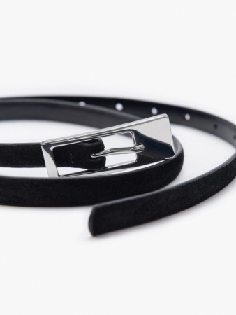 ремень из натуральной замши премиум качества фотография