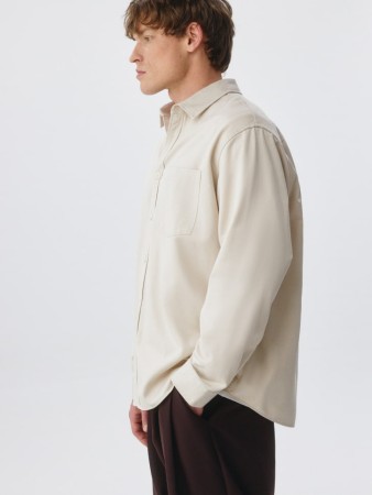 рубашка из твила и тенселя - мужская одежда из тенселя 