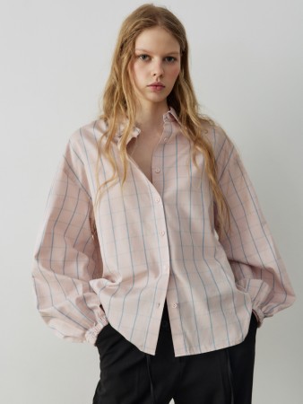 рубашка оверсайз в клетку из линейки  young - детские рубашки