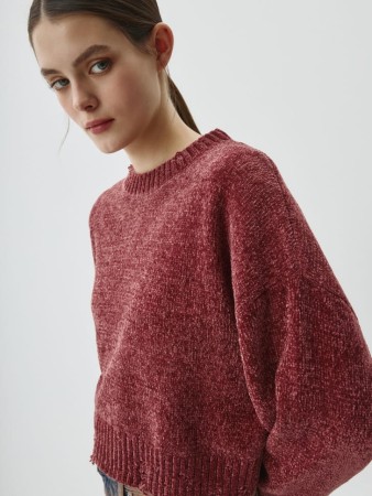 рваный джемпер в стиле гранж - джемперы, свитеры и кардиганы бархатные 