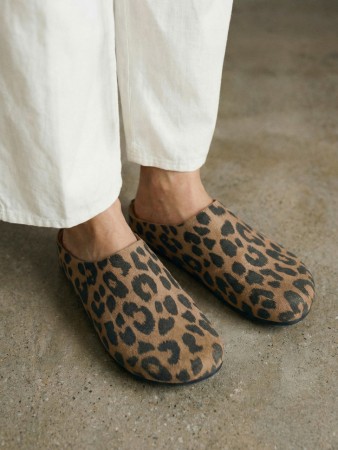 сабо из натуральной замши - женская одежда, обувь и аксессуары из микрофибры 