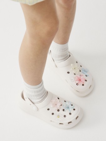 сабо с декором для девочек фотография