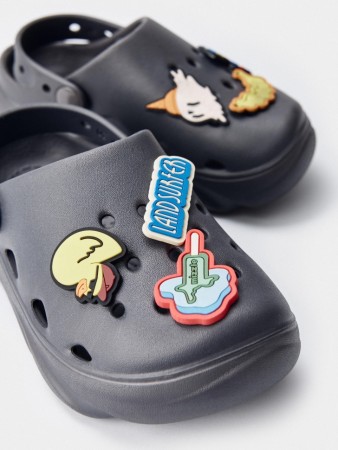 сабо с декором для мальчиков - детская обувь для мальчиков 