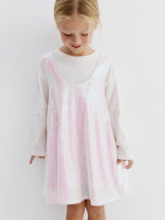 сарафан с пайетками для девочек - платья и сарафаны с пайетками 