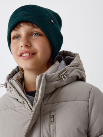 шапка-бини с патчем детская фотография